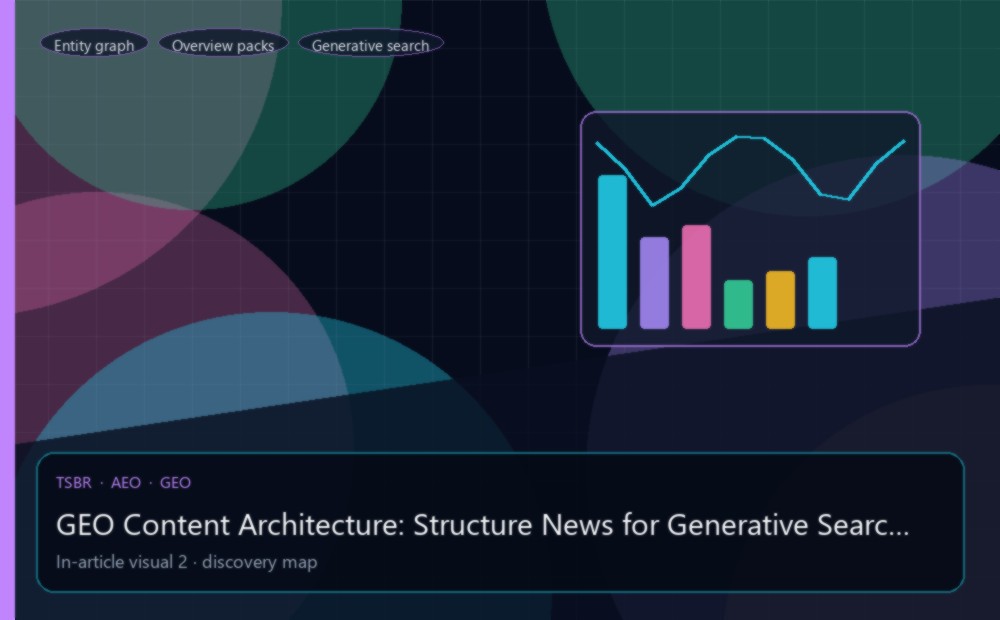 GEO Content Architecture: Structure News for Generative Search in 2026 — measurement and discovery visual