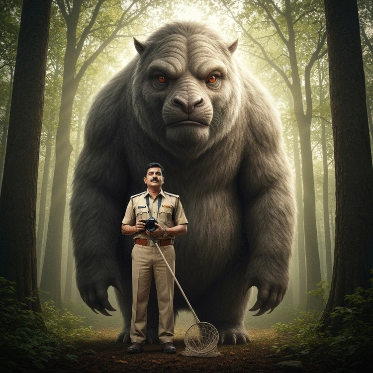 Himachal Forest Official Captures 10-Foot