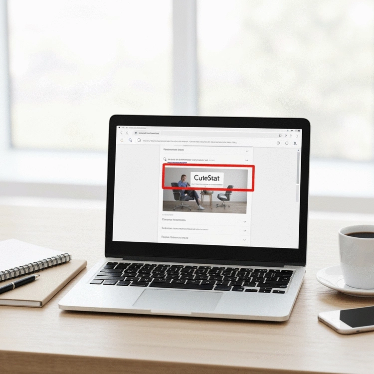 How do I remove the CuteStat from a website when searched in Google Search?