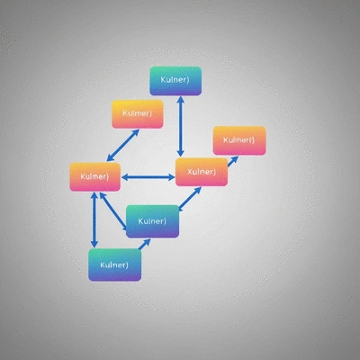 Abstract visualization of memory addresses and pointers in C++