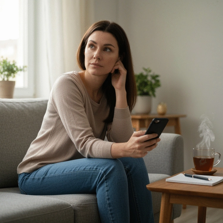 My husband caught me texting another man romantically. The other man and I never met