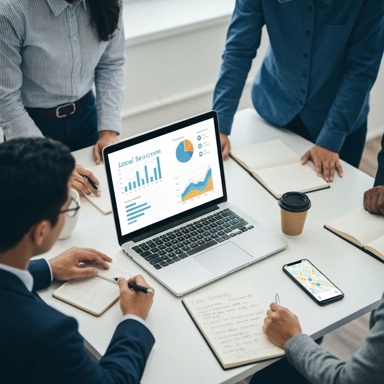 How can I optimize my website for local search results and directories?